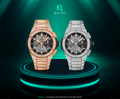 2 HUBLOT BIG BANG INTEGRAL PAVE WATCHES